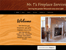 Tablet Screenshot of mrtsfireplaceservices.com